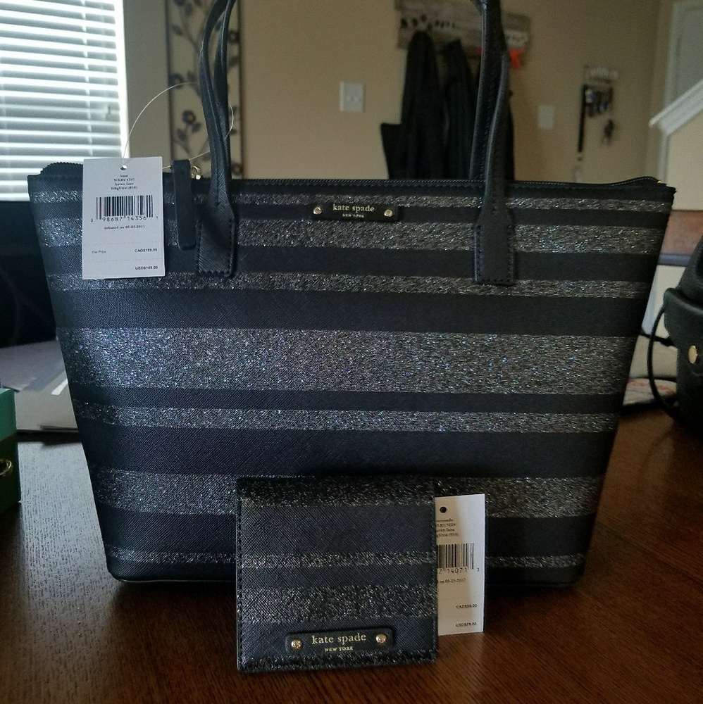 Kate Spade purse with matching wallet
